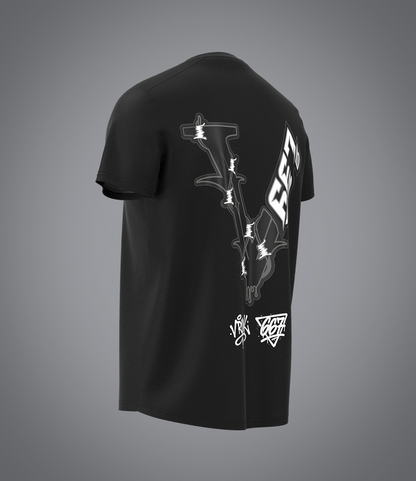 T-shirt noir VRUNK X 667