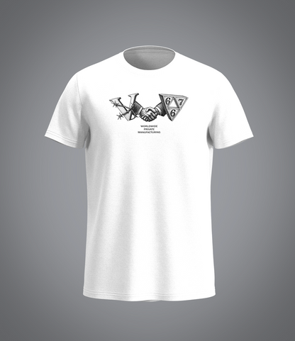 T-shirt blanc VRUNK X 667