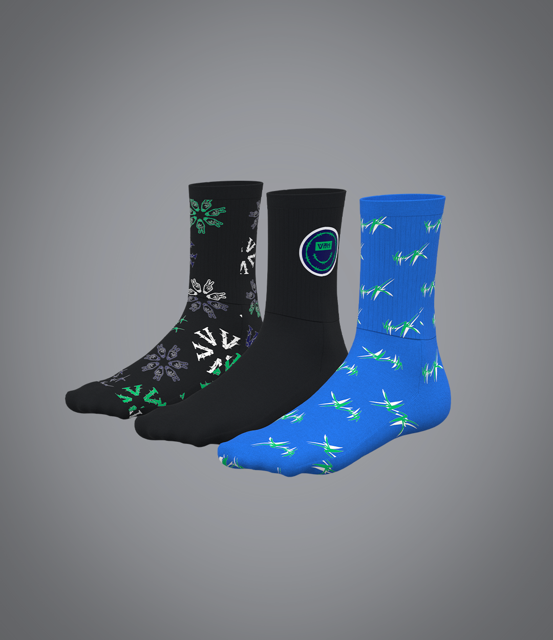 Pack chaussettes Blue Green